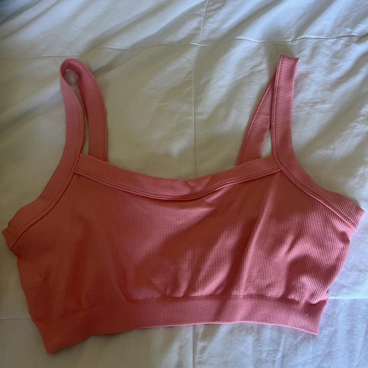 out from under riptide seamless ribbed bralette in - Depop
