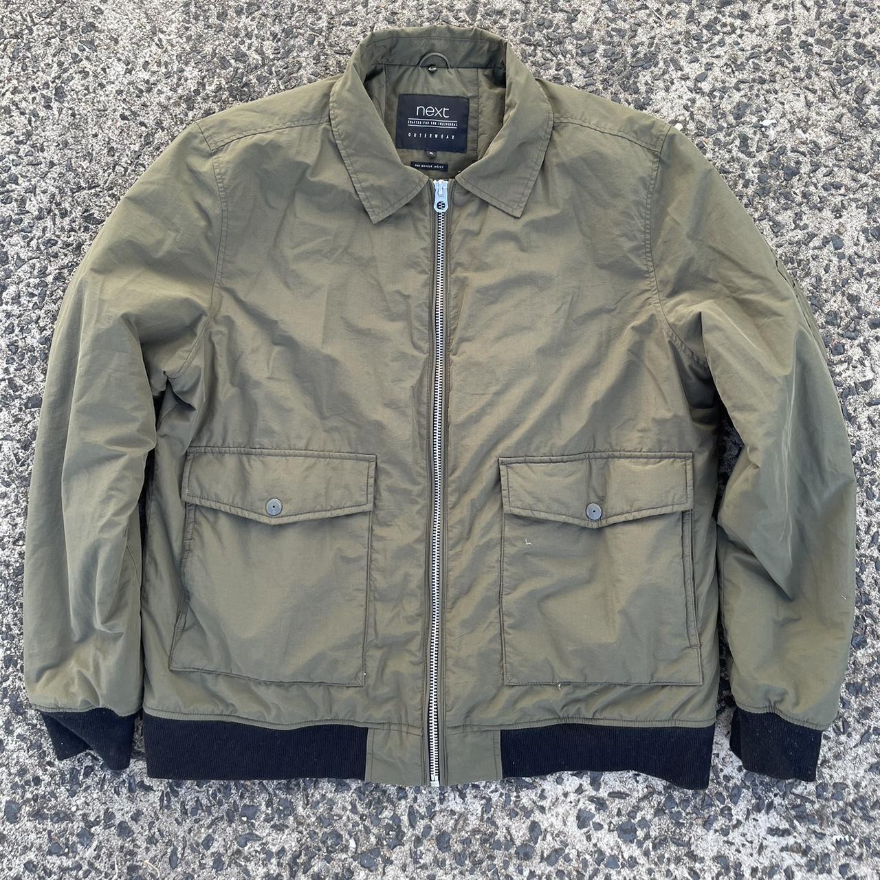 Vintage Green Bomber Jacket - Depop