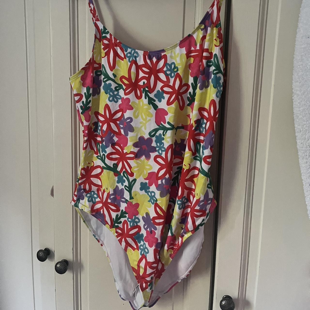 Primark swimsuit size XL #swimsuit #printed - Depop