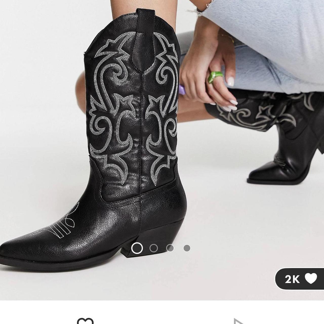 asos cowboy boots