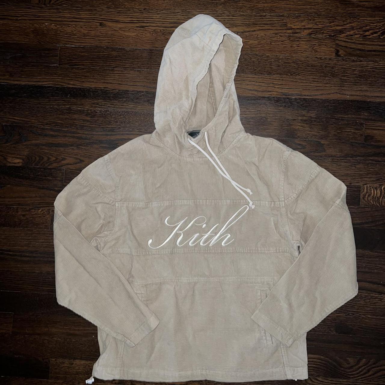 Kith washed corduroy caden hoodie