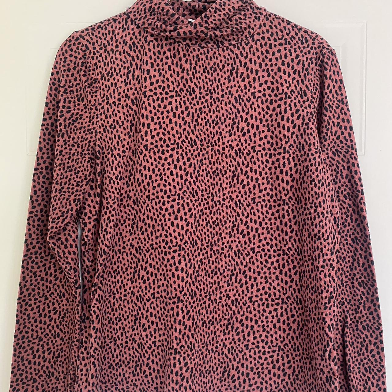 Primark red deals leopard print top