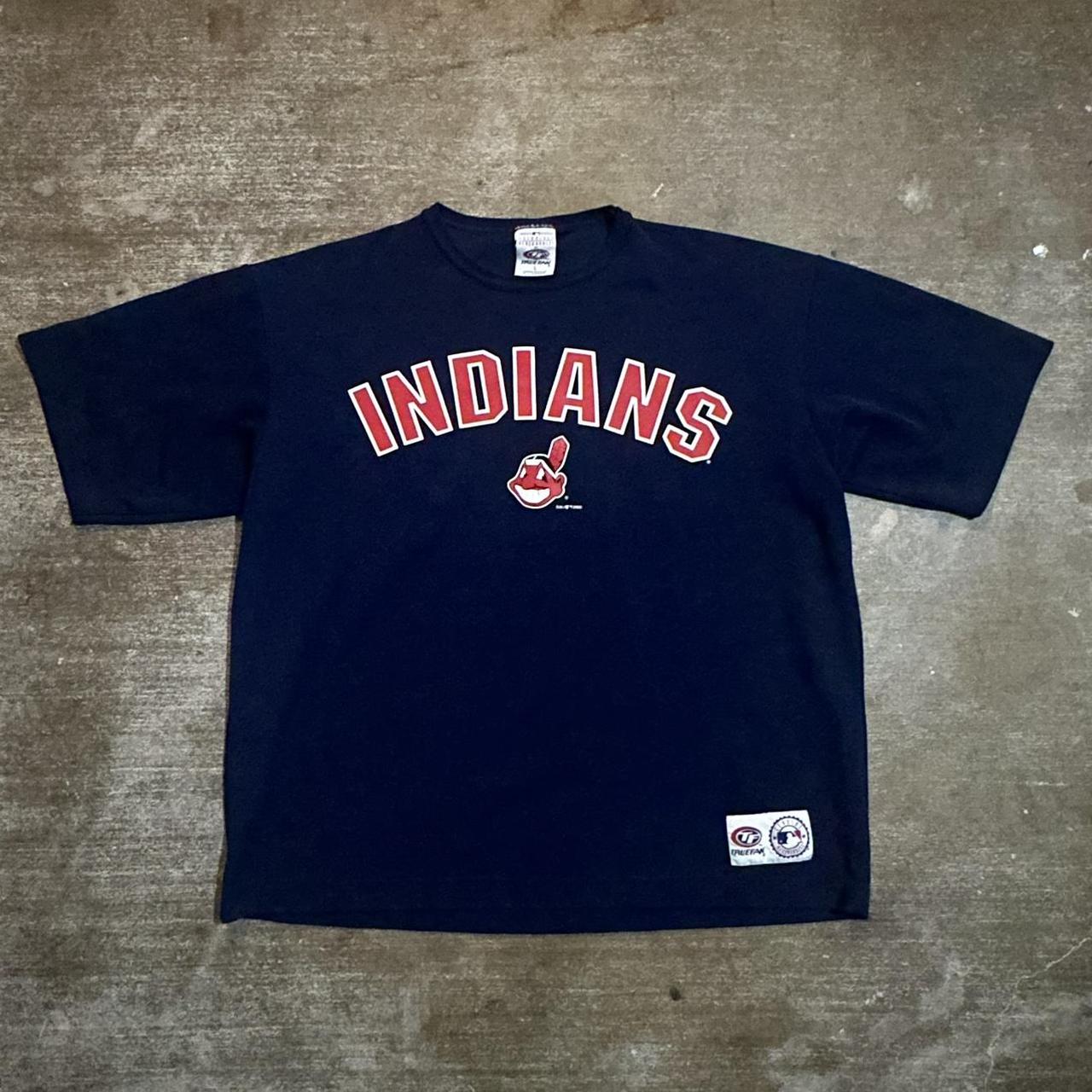 True Fan, Shirts, Vintage Cleveland Indians Jersey