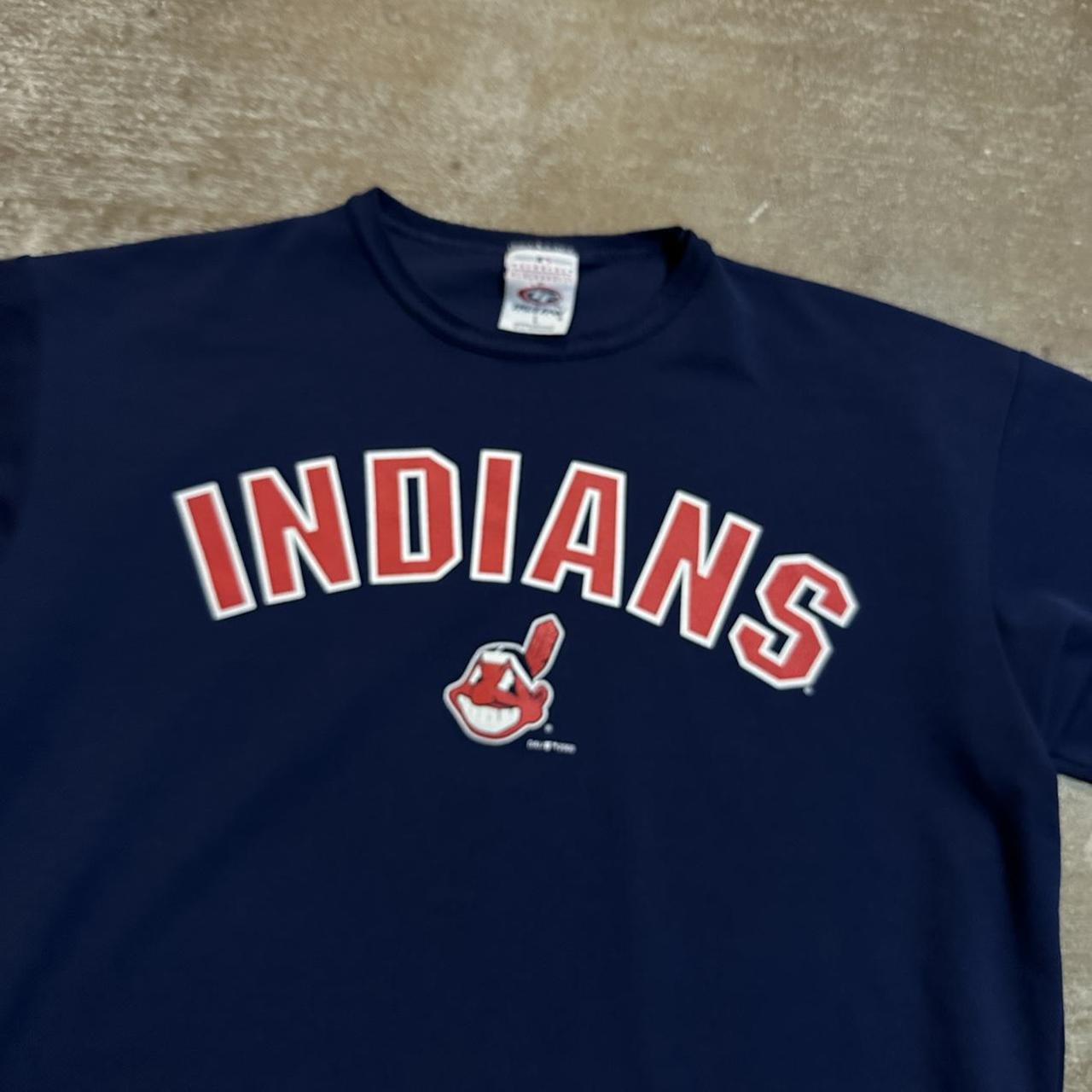 VTG 90s True Fan Mens Sportswear Cleveland Indians - Depop