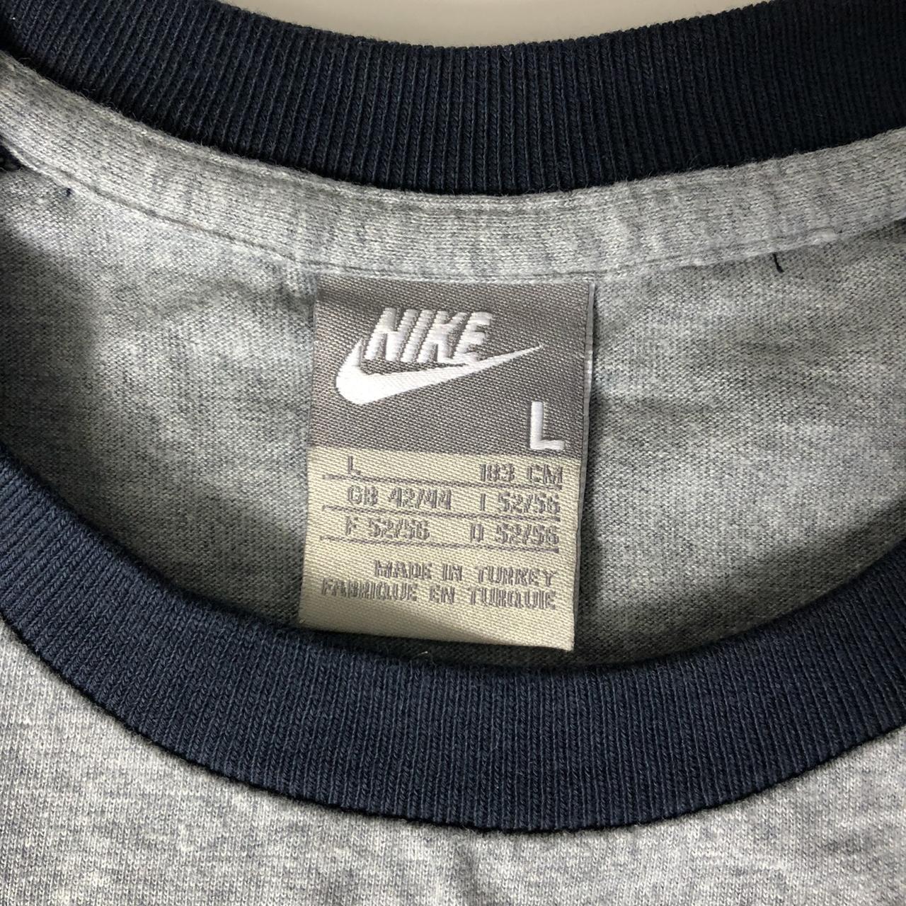 grey nike t shirt Item in great condition and in... - Depop