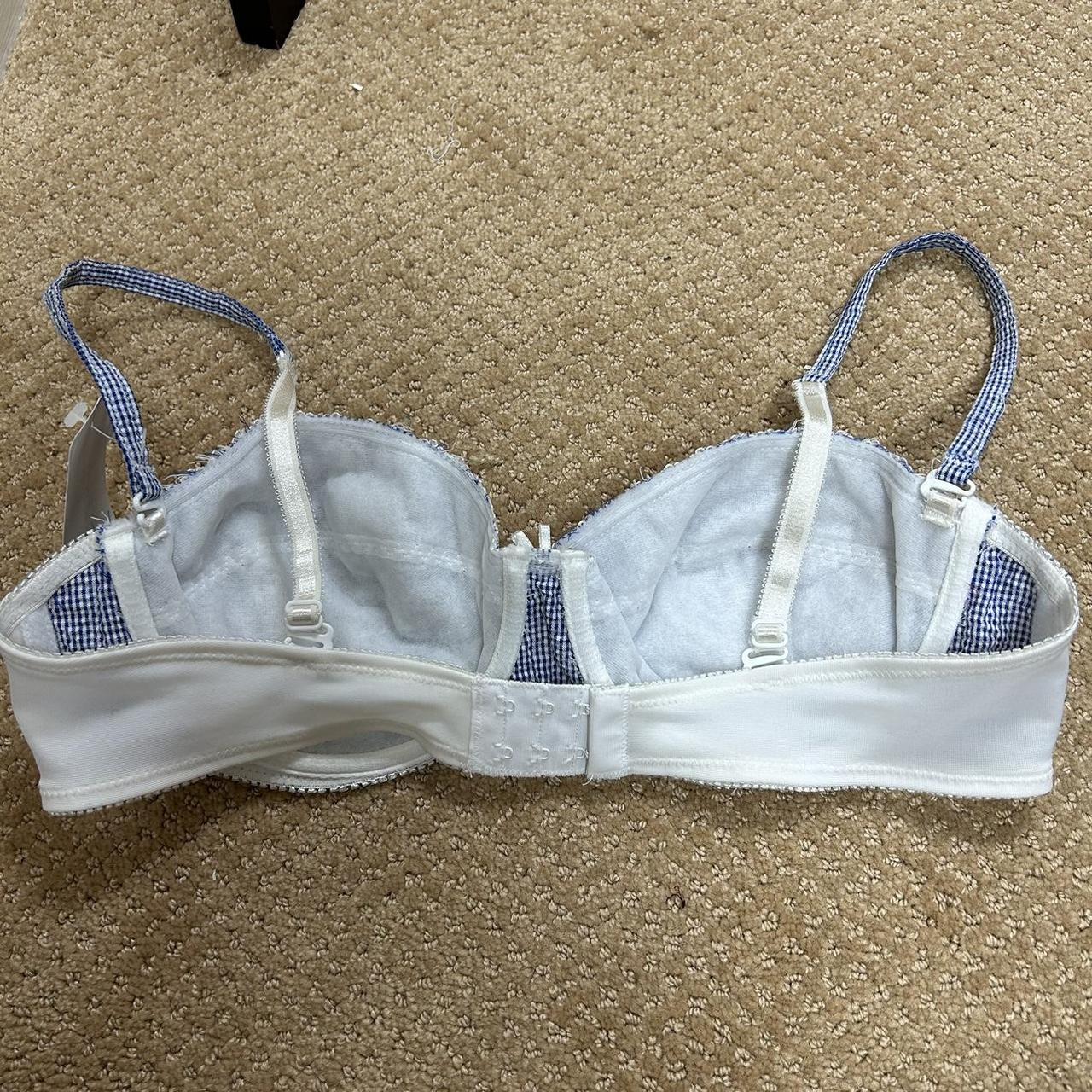 deadstock y2k farmer's daughter coquette blue &... - Depop