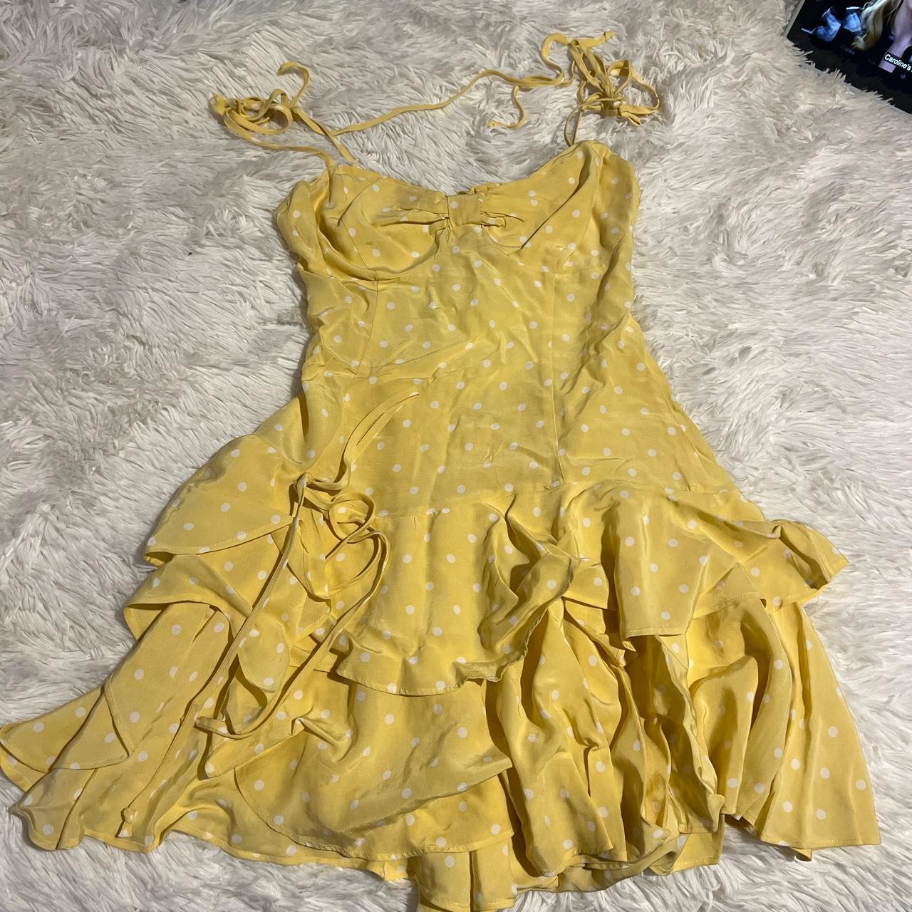 For love and lemons limoncello tiered ruffle clearance dress