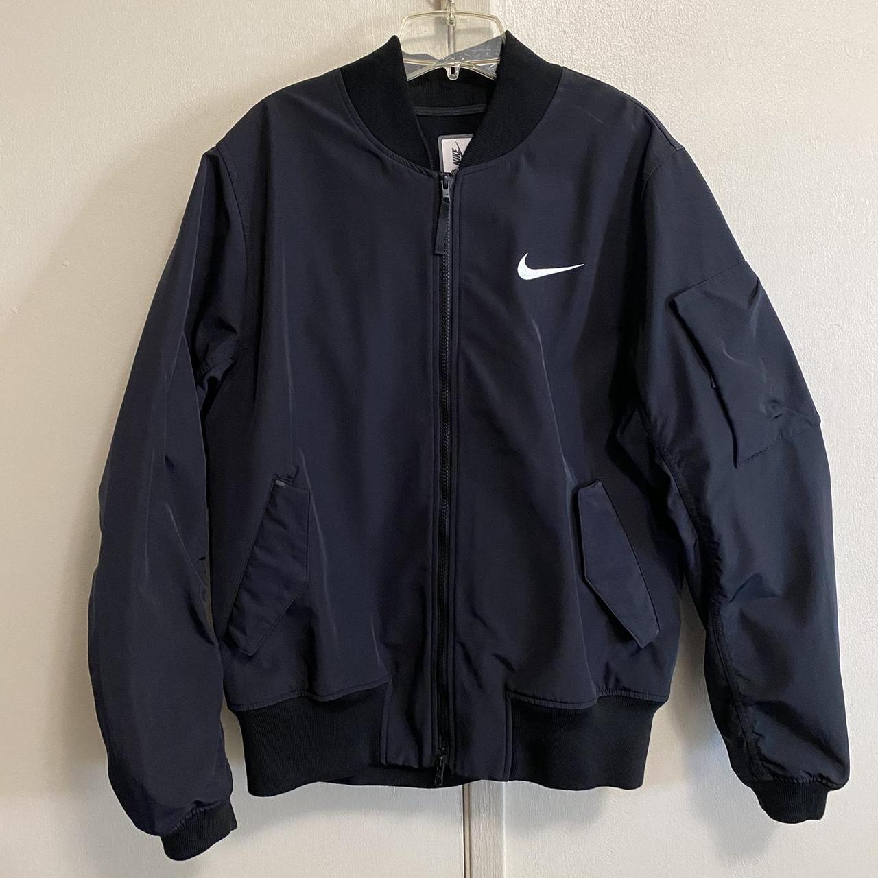 Nike Lab Essentials Bomber Jacket. Never worn. | Depop