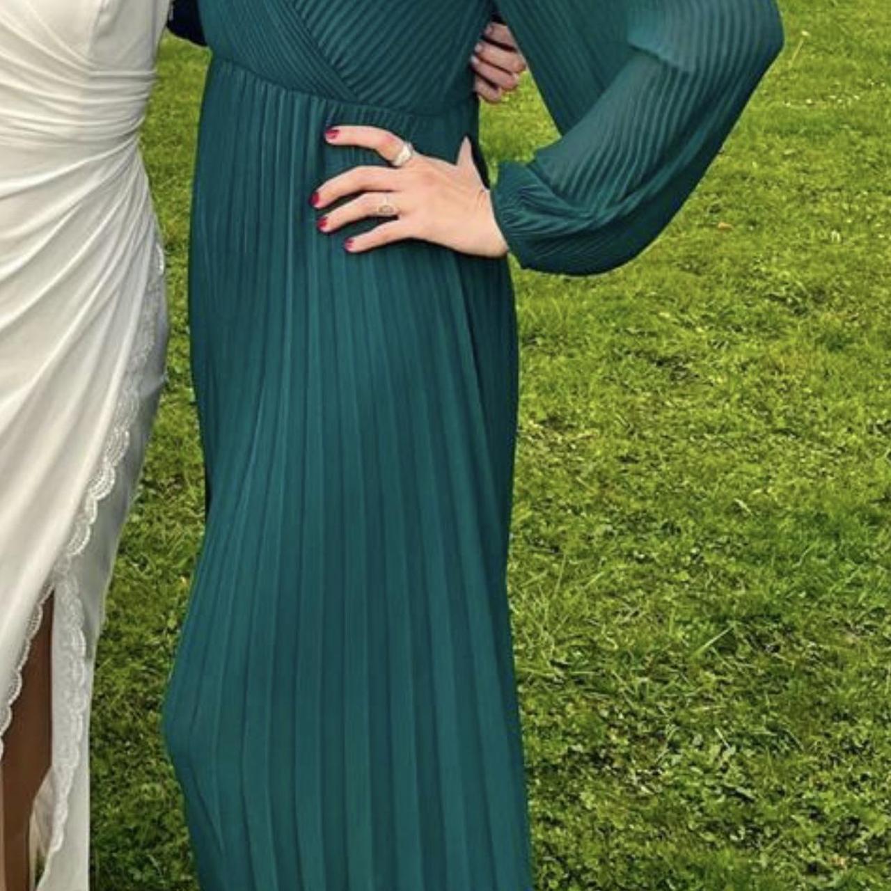 Blue vanilla 2024 green dress