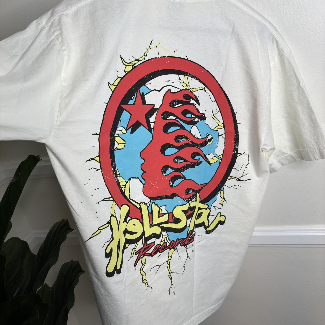 Hellstar Studios Heaven on Earth Tee Cream Size | Depop