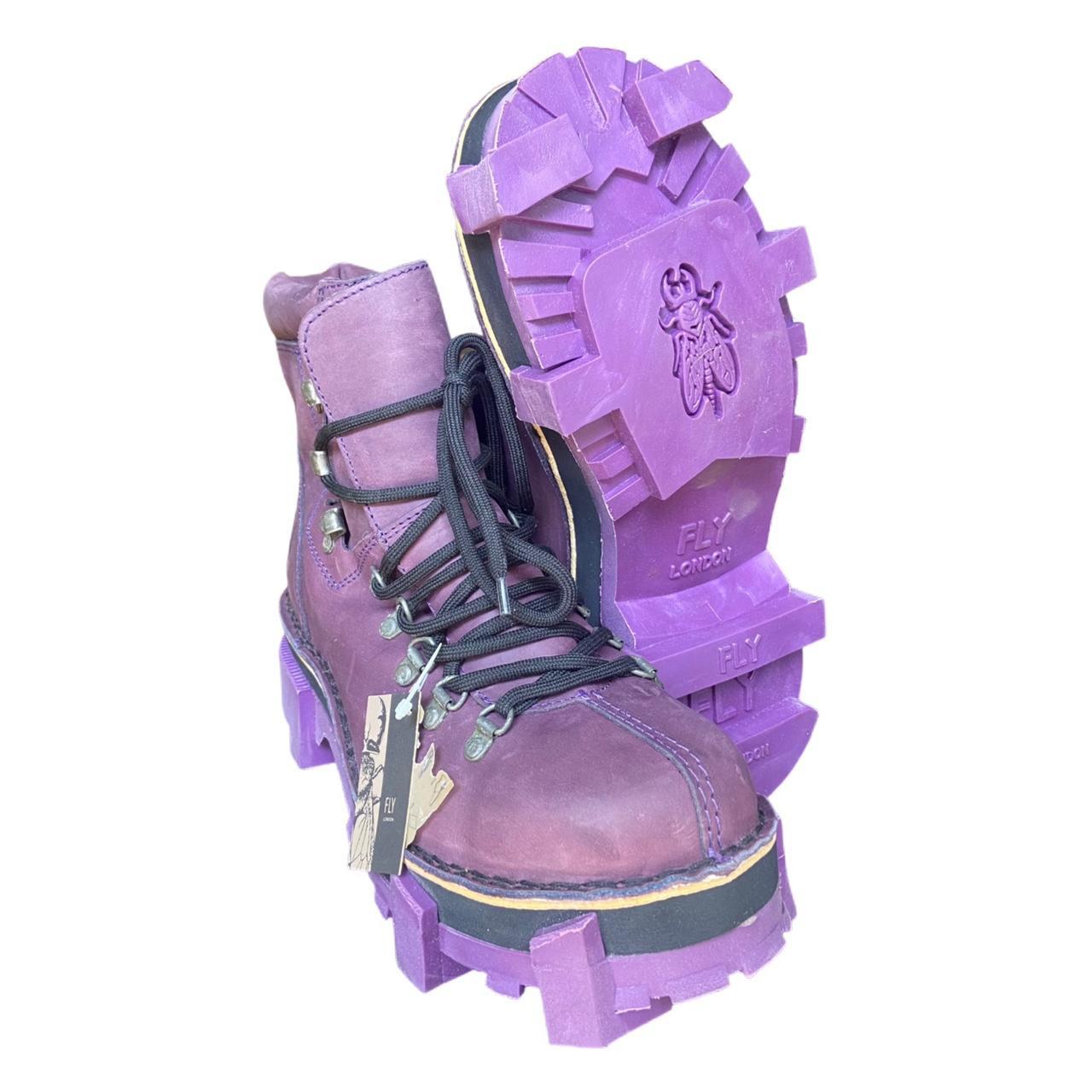 Fly london purple boots online