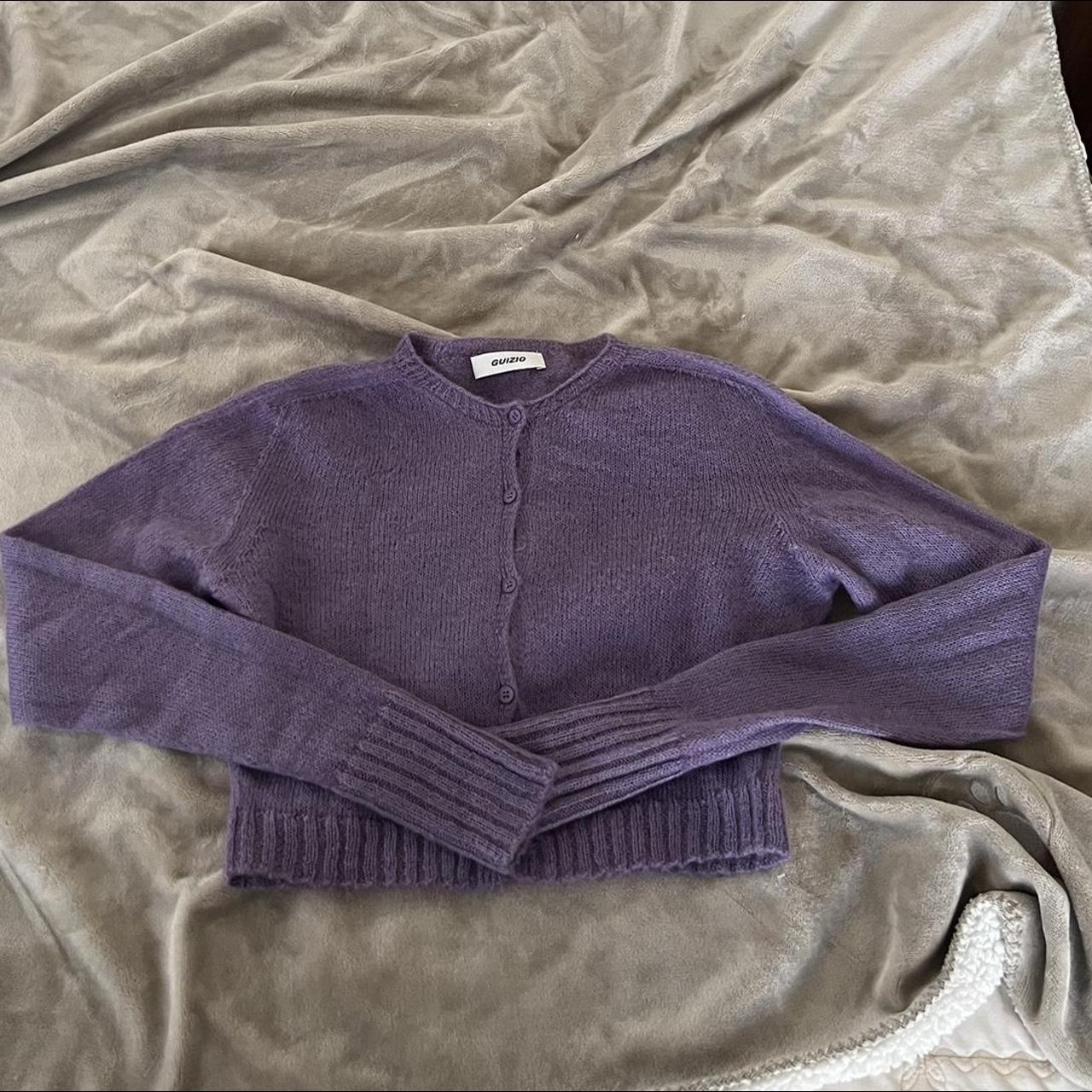 ニット レディース 【 DANIELLE GUIZIO RIB KNIT BOLERO LAVENDER 】-