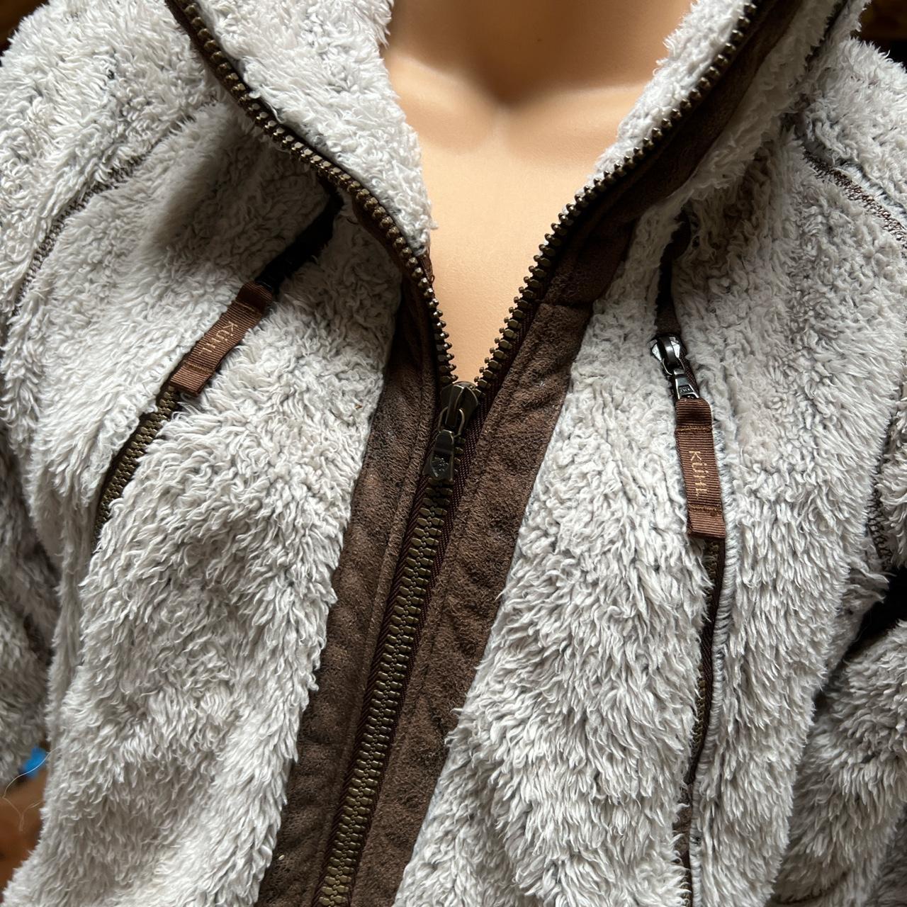 Kuhl Klifton snap light jacket size XL gray brown women’s sweater