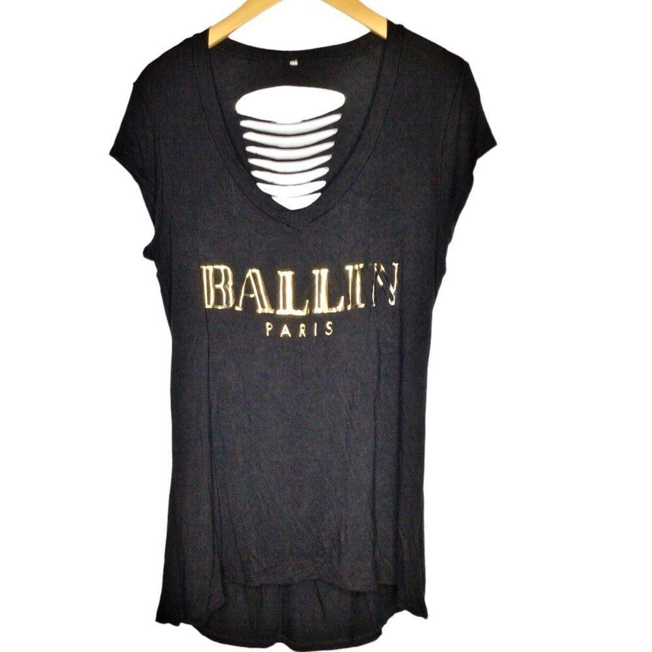 ballin paris shirt gold