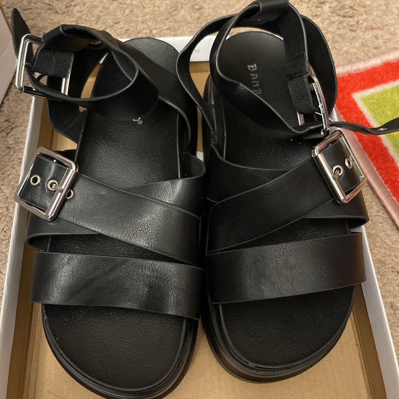 Platform buckle sandals purchased from Foxblood.... - Depop