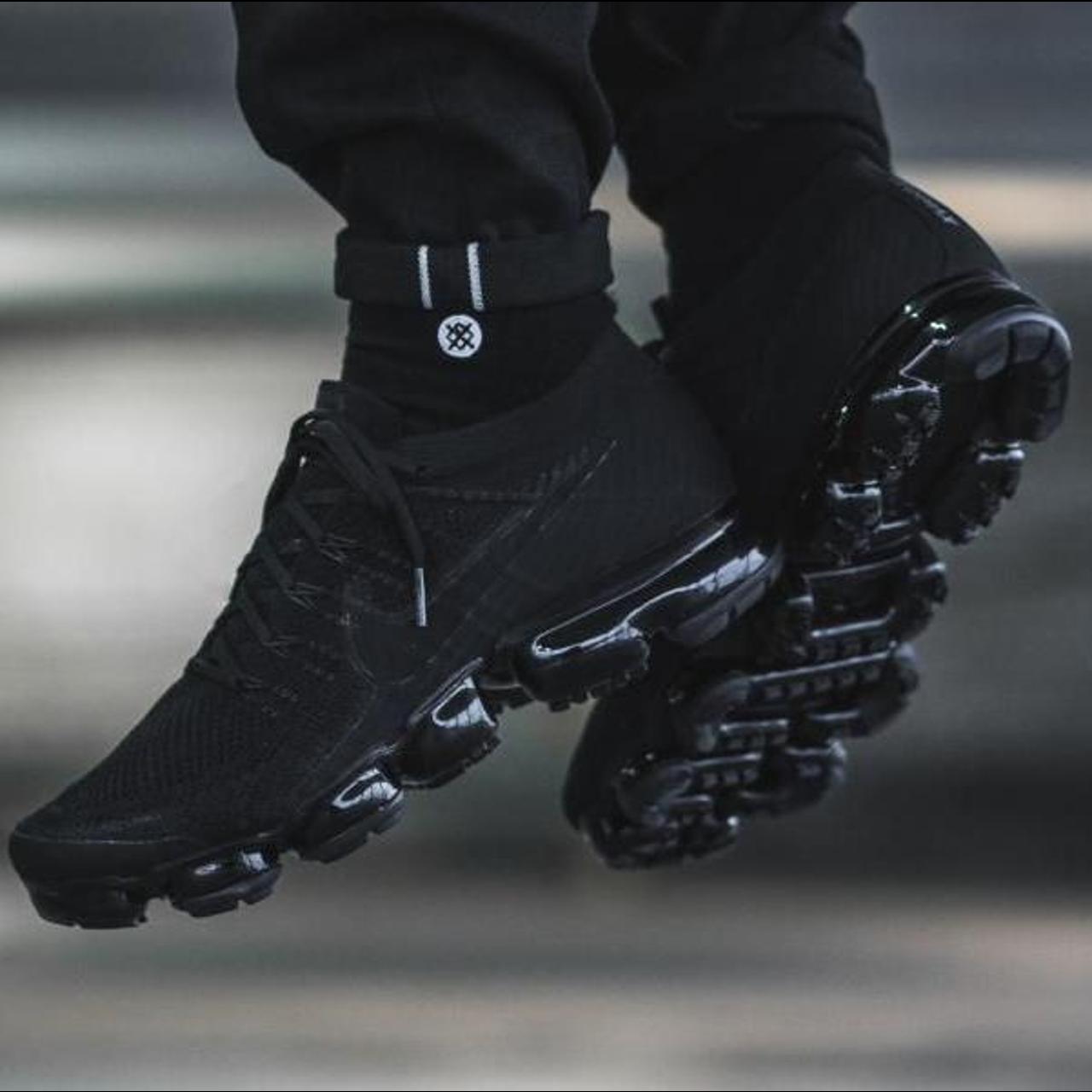 Nike air vapormax shop flyknit 2.0 triple black