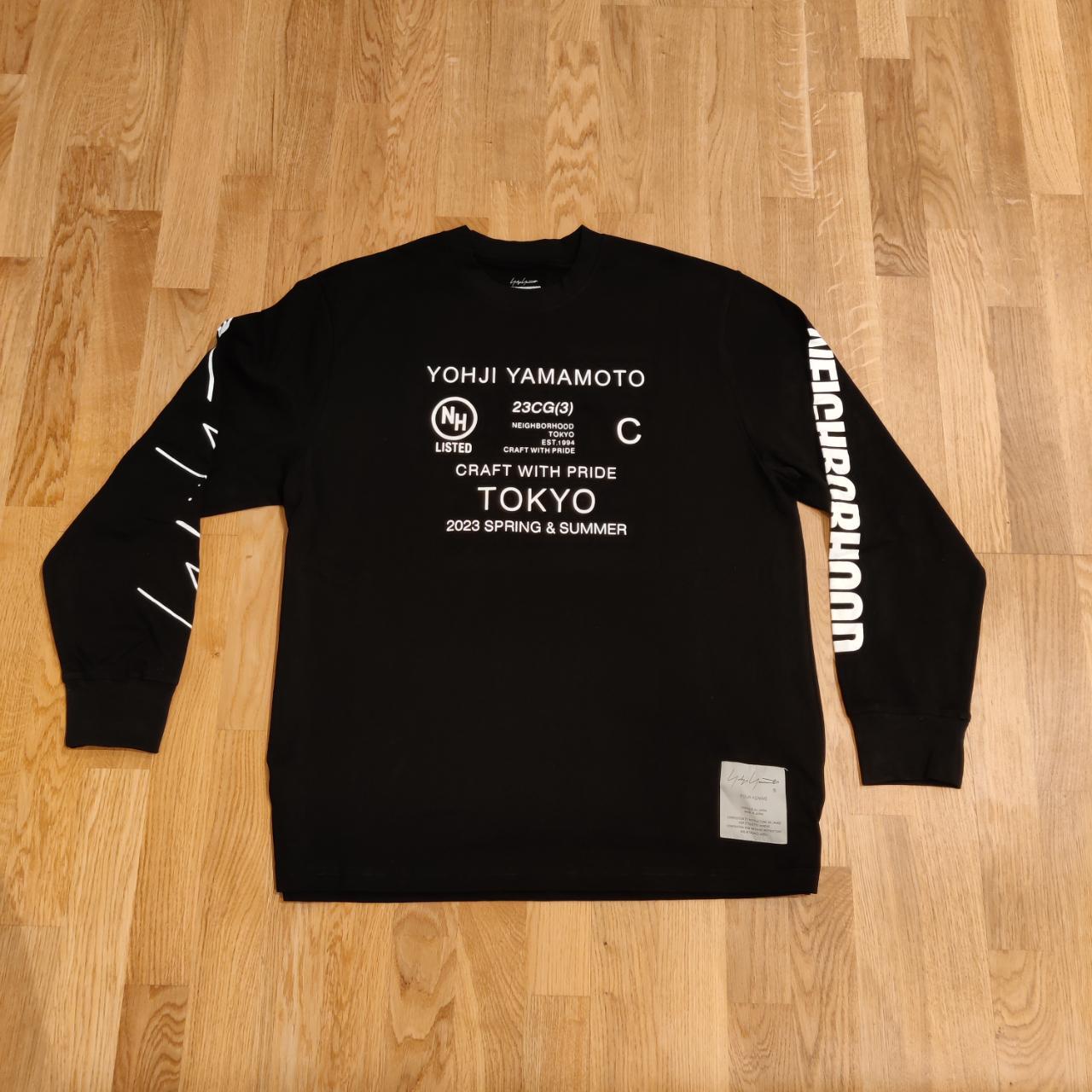 Neighborhood x Yohji Yamamoto L/S T-Shirt Size