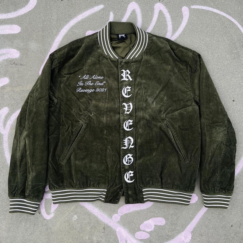 Revenge Corduroy Bomber Jacket Dead stock still... - Depop