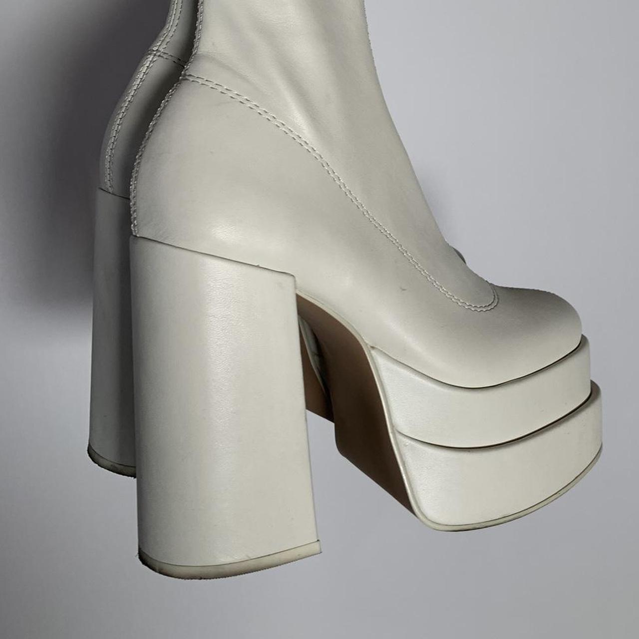 steve madden white platform