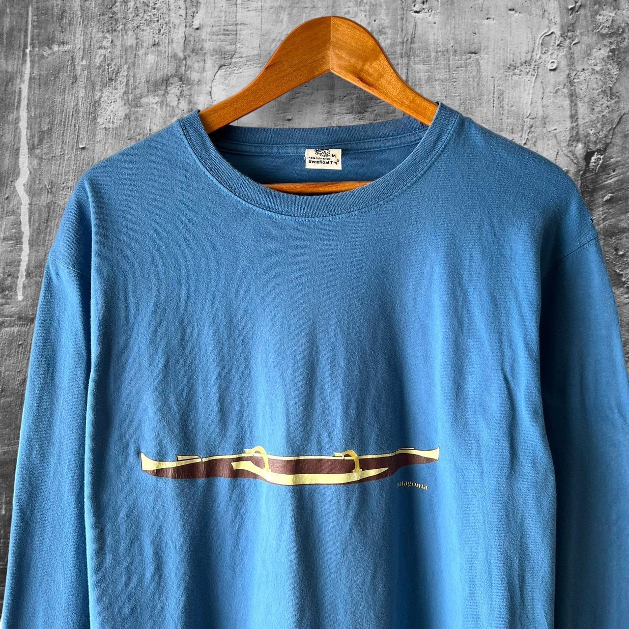 Mens size medium Vintage Patagonia Long-sleeve... - Depop