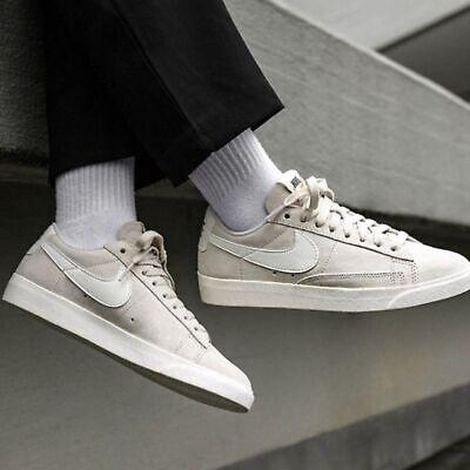 Nike blazer low womens on sale suede