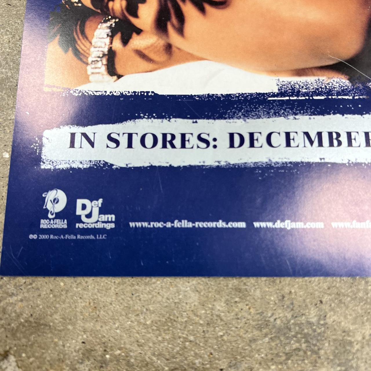 Vintage Jay-Z promo poster 14x7 inches Extremely | Depop