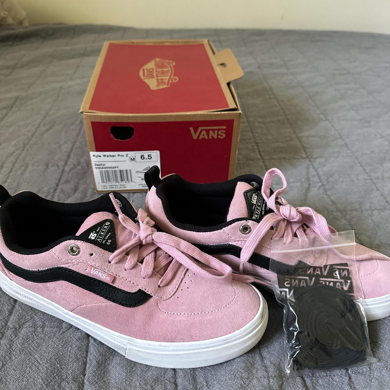 Pink fashion zephyr vans