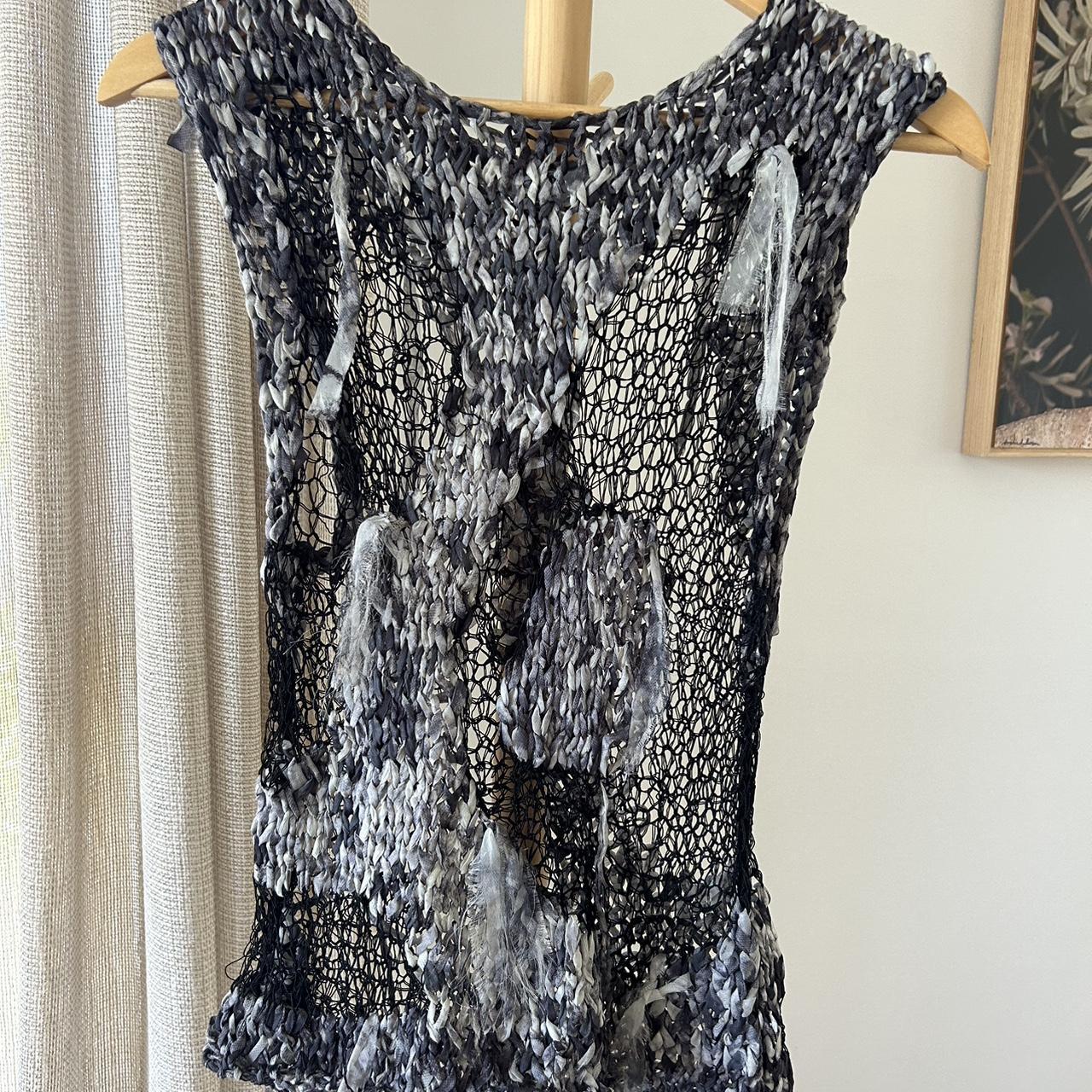 Crochet tank top from Zara - Depop