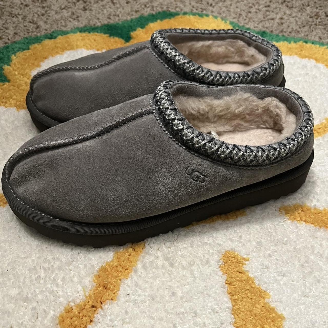 💌 UGG tasman gray slippers Wore these a couple of... - Depop