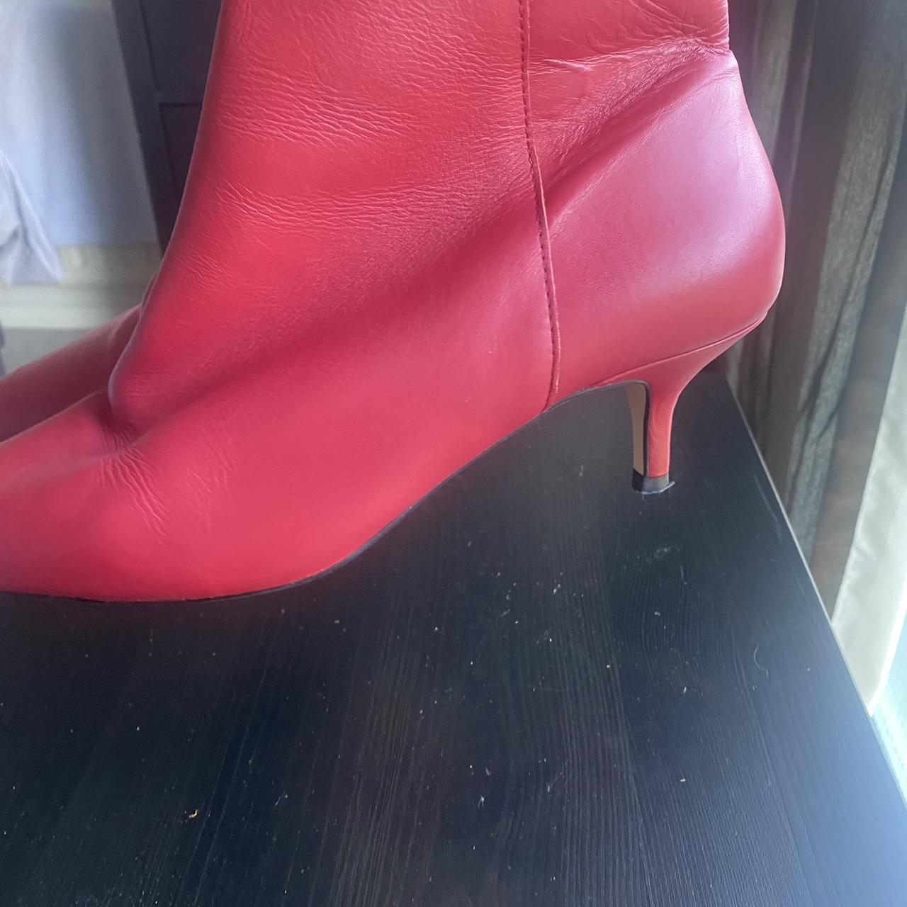 Office best sale red boots