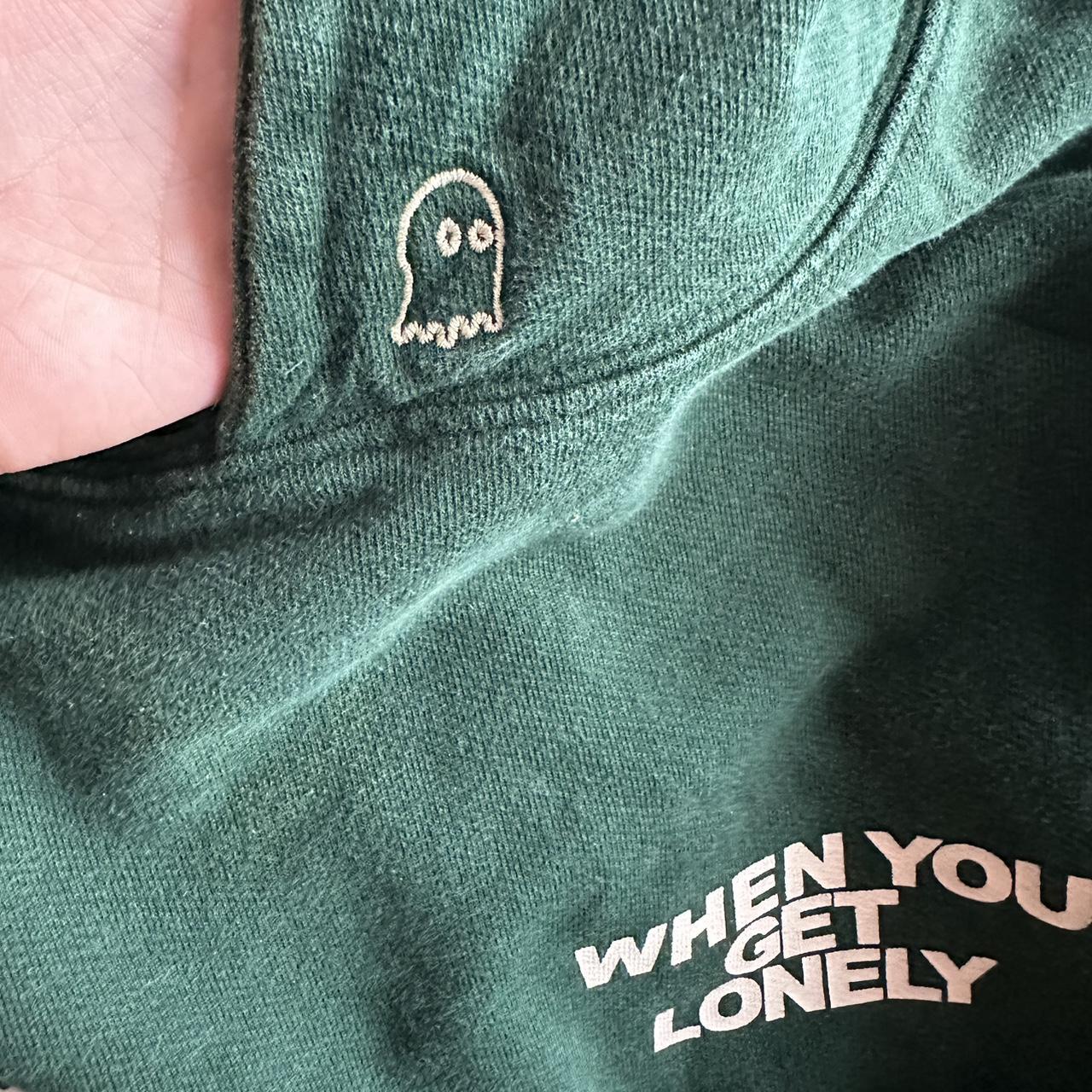 Lonely ghost heavyweight hoodie Size XL/XXL dark... - Depop