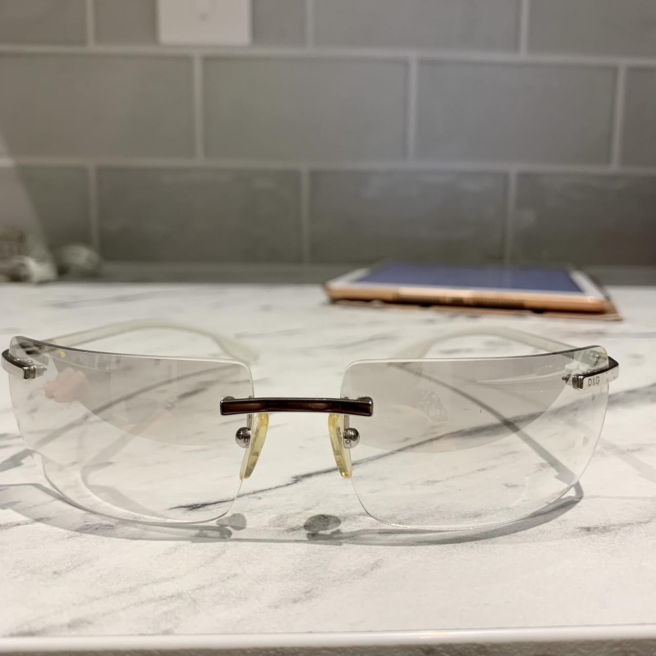 dolce gabbana white sunglasses