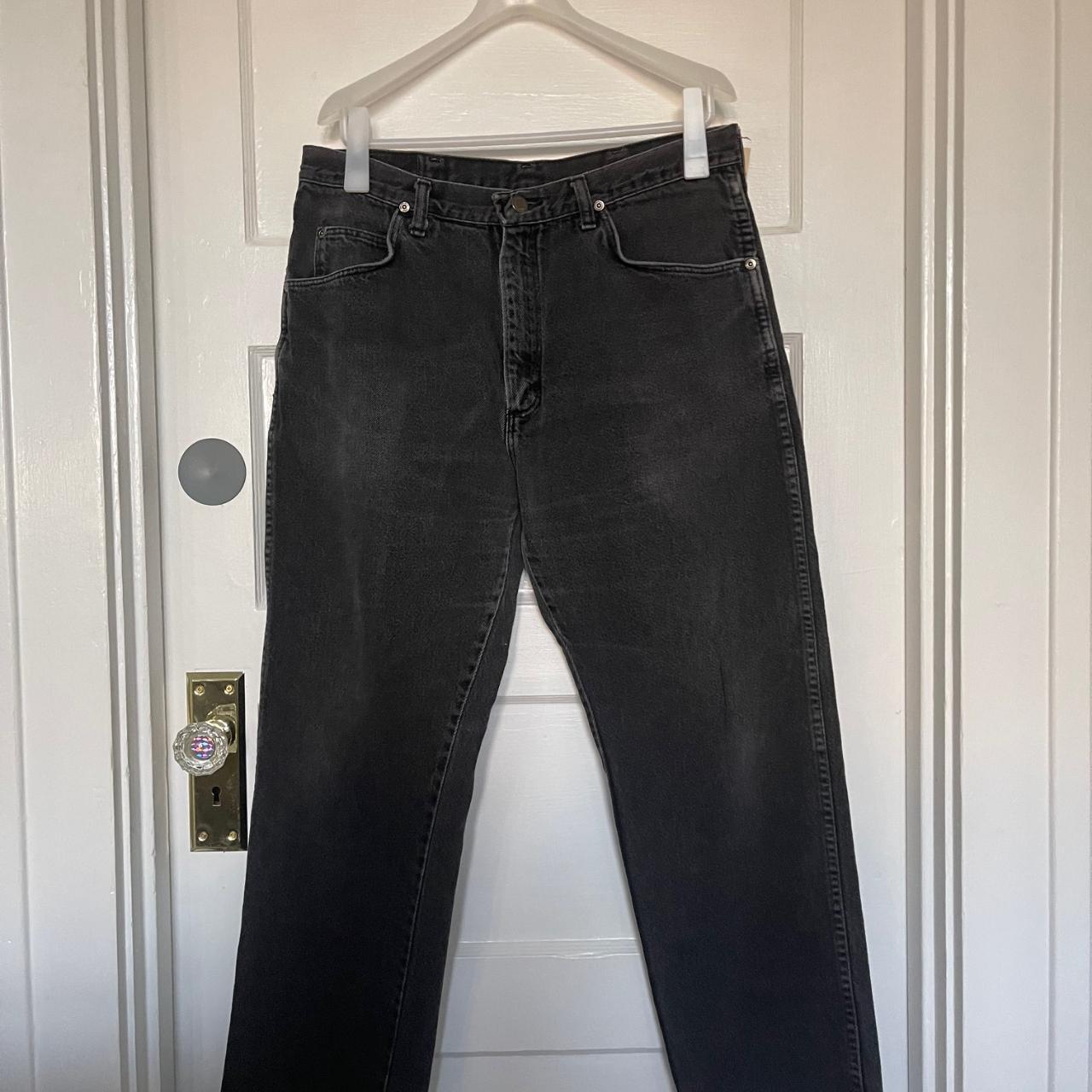 Vintage worn-in Wrangler jeans, Size 36 x 30. Fit... - Depop