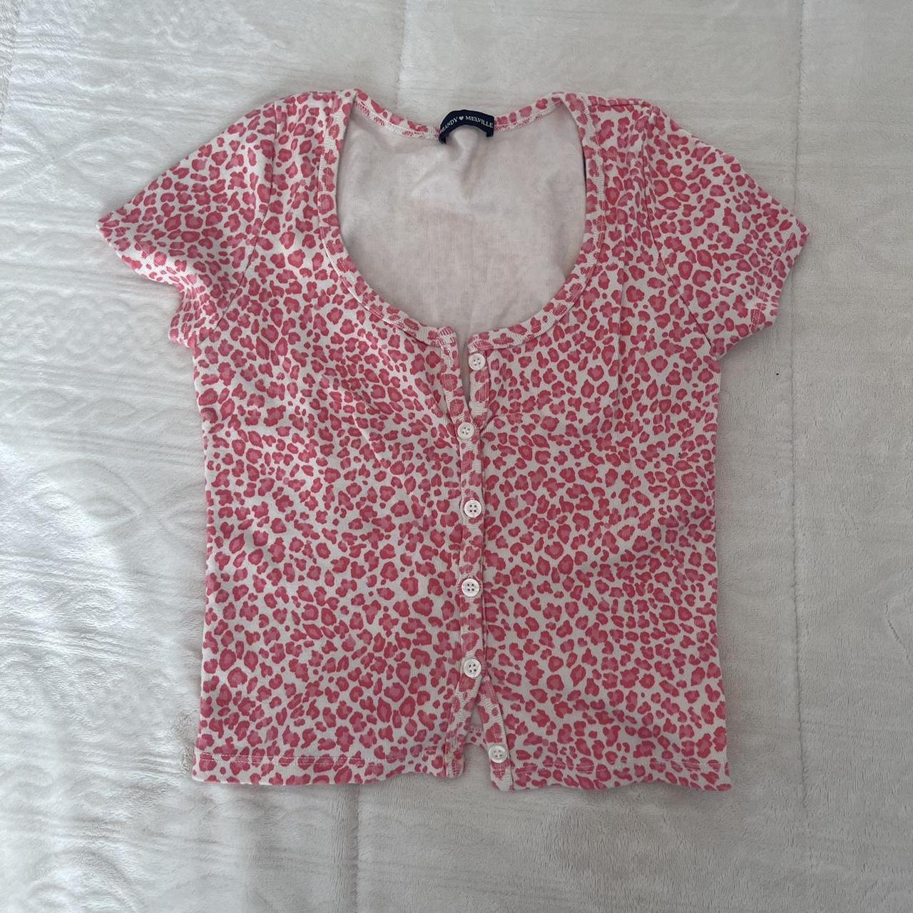 Brandy melville-cheetah-zelly-top - Depop