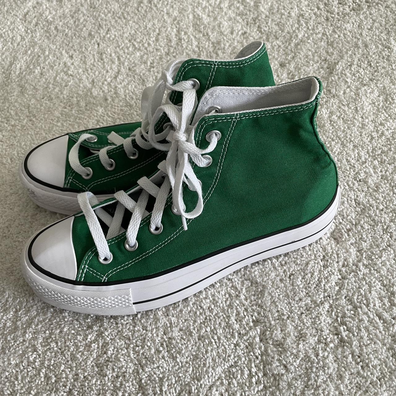 green converse womens