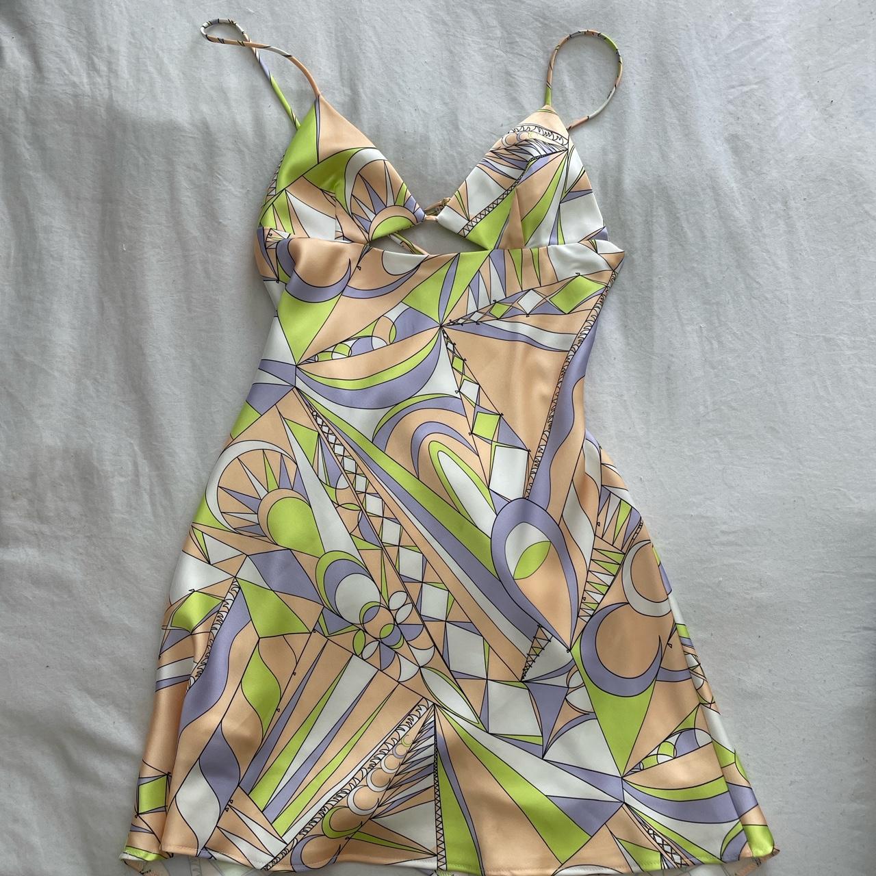 Silk Zara dress Wore for an hour Size small Depop