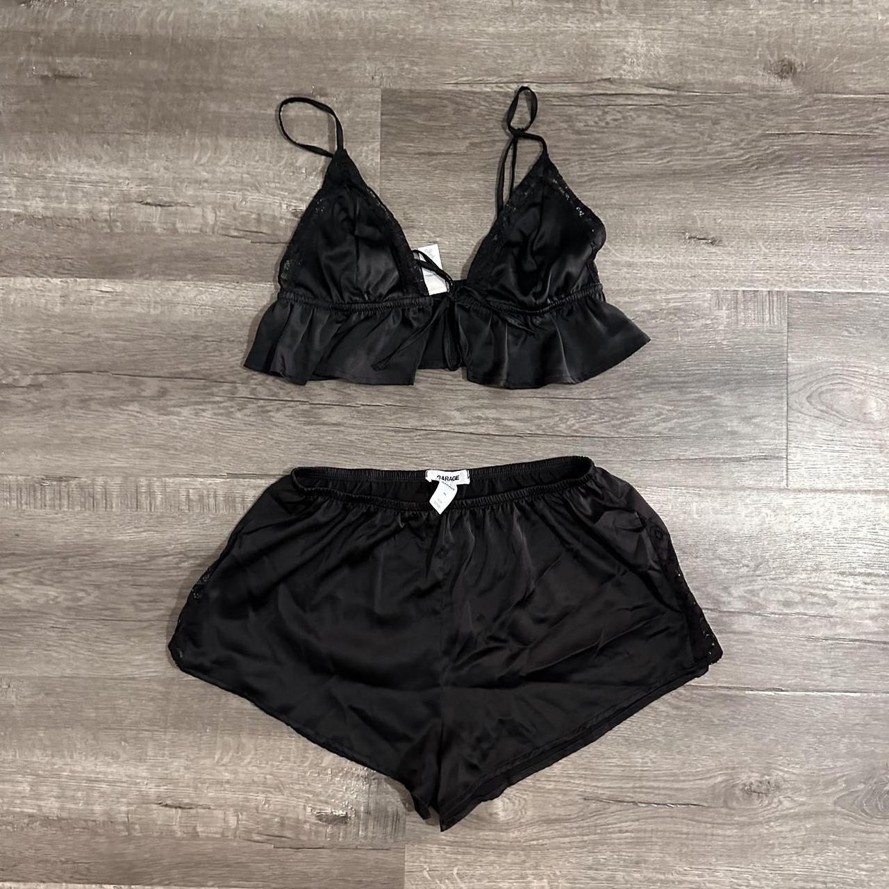 garage pj lingerie set super cute Depop