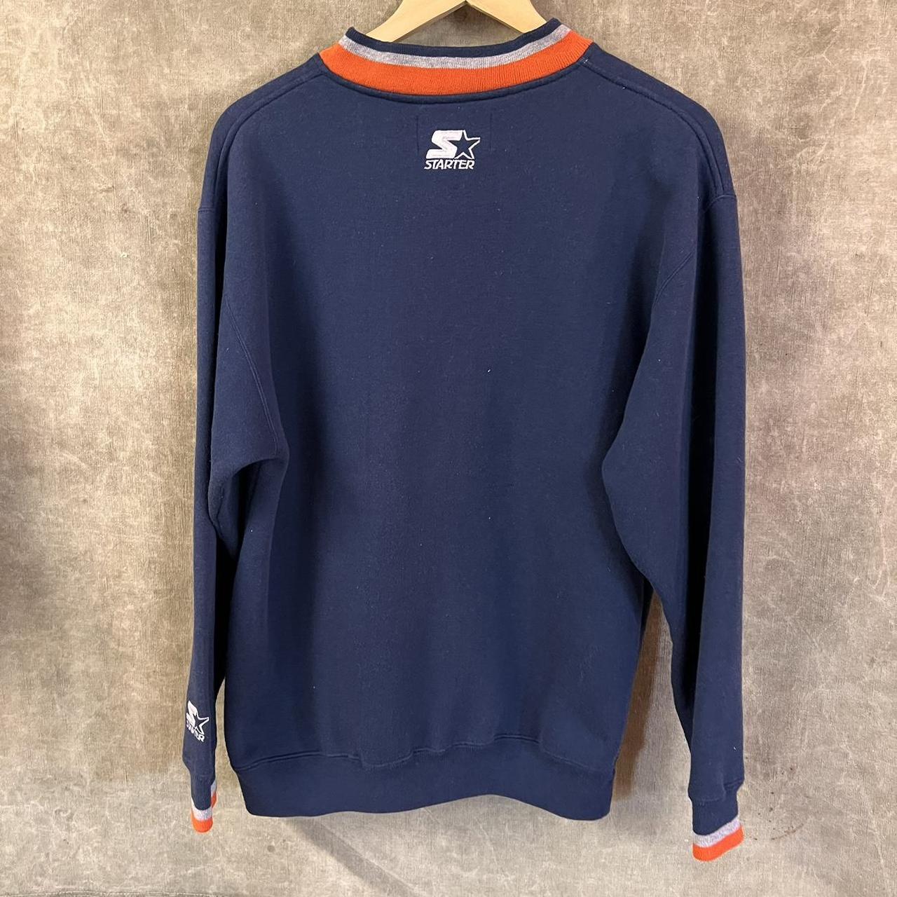 Vintage Starter Chicago Bears Long Sleeve Shirt - Depop