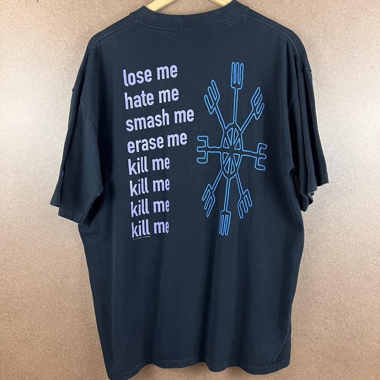 VTG 90s Rare Nine Inch Nails Downward Spiral Eraser... Depop