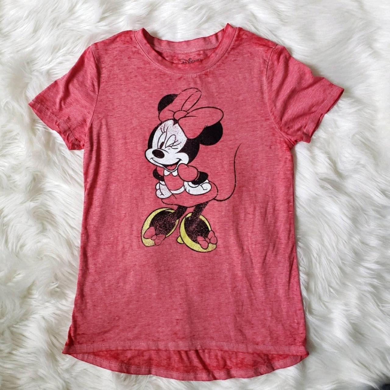 Disney shirt with Minnie Mouse Red shirt, more of a... - Depop