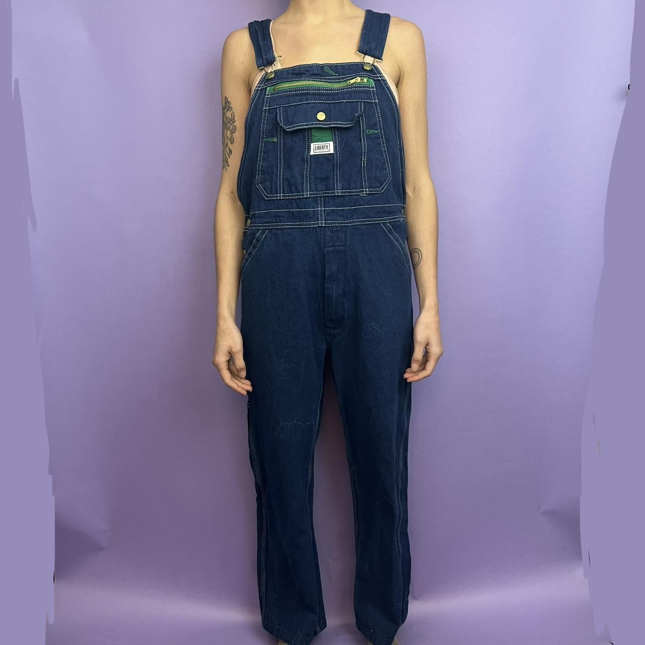 Vintage Liberty Denim Carpenter Overalls S Depop