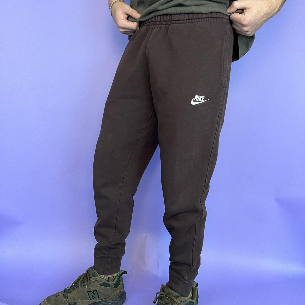 Brown Nike Sweatpants Modern Nike Sweats Depop