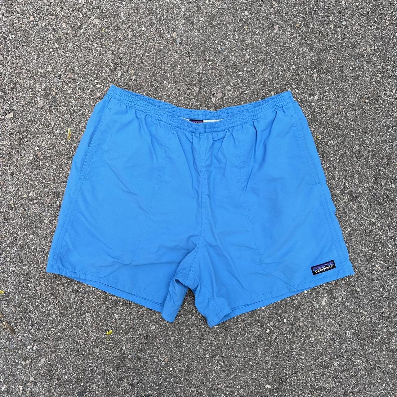 Patagonia Men's Blue Shorts | Depop