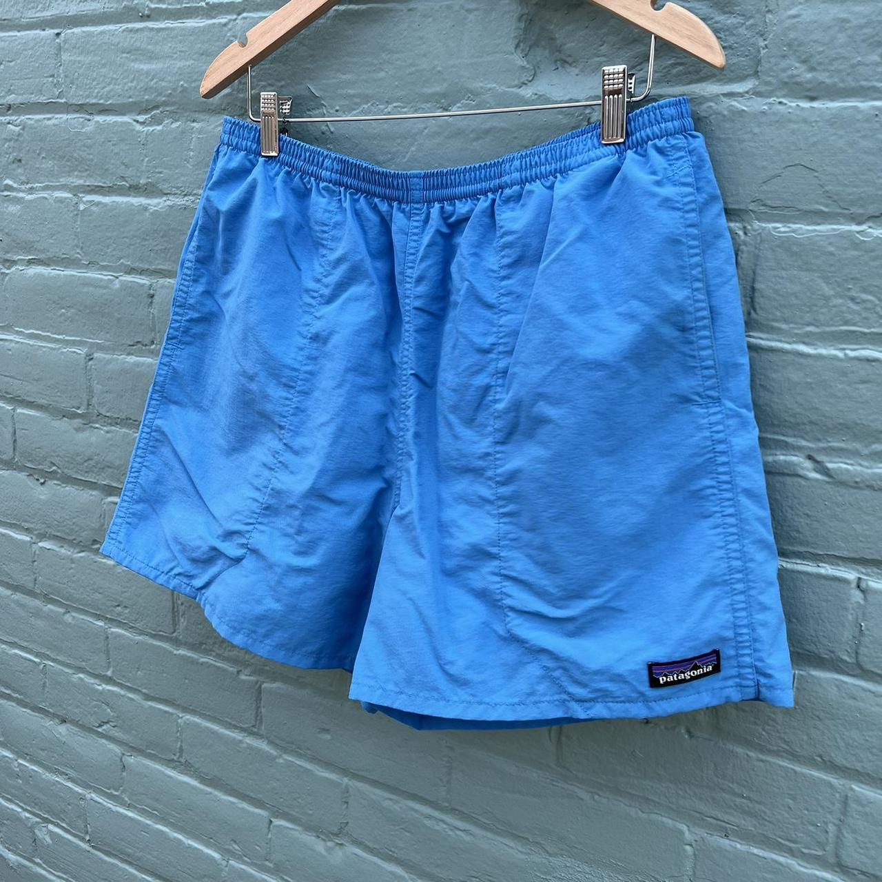 Patagonia Men's Blue Shorts | Depop