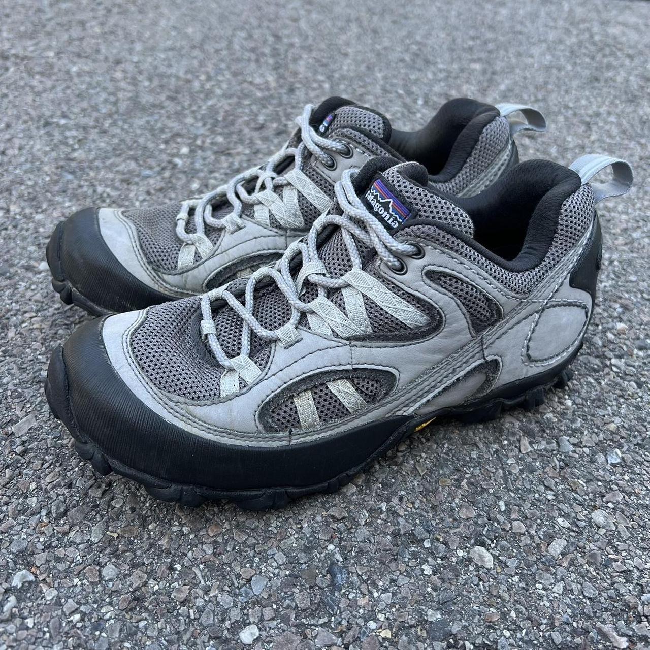 Patagonia Hiking Shoes Womens 6.5 BLY Hemp Gray... - Depop