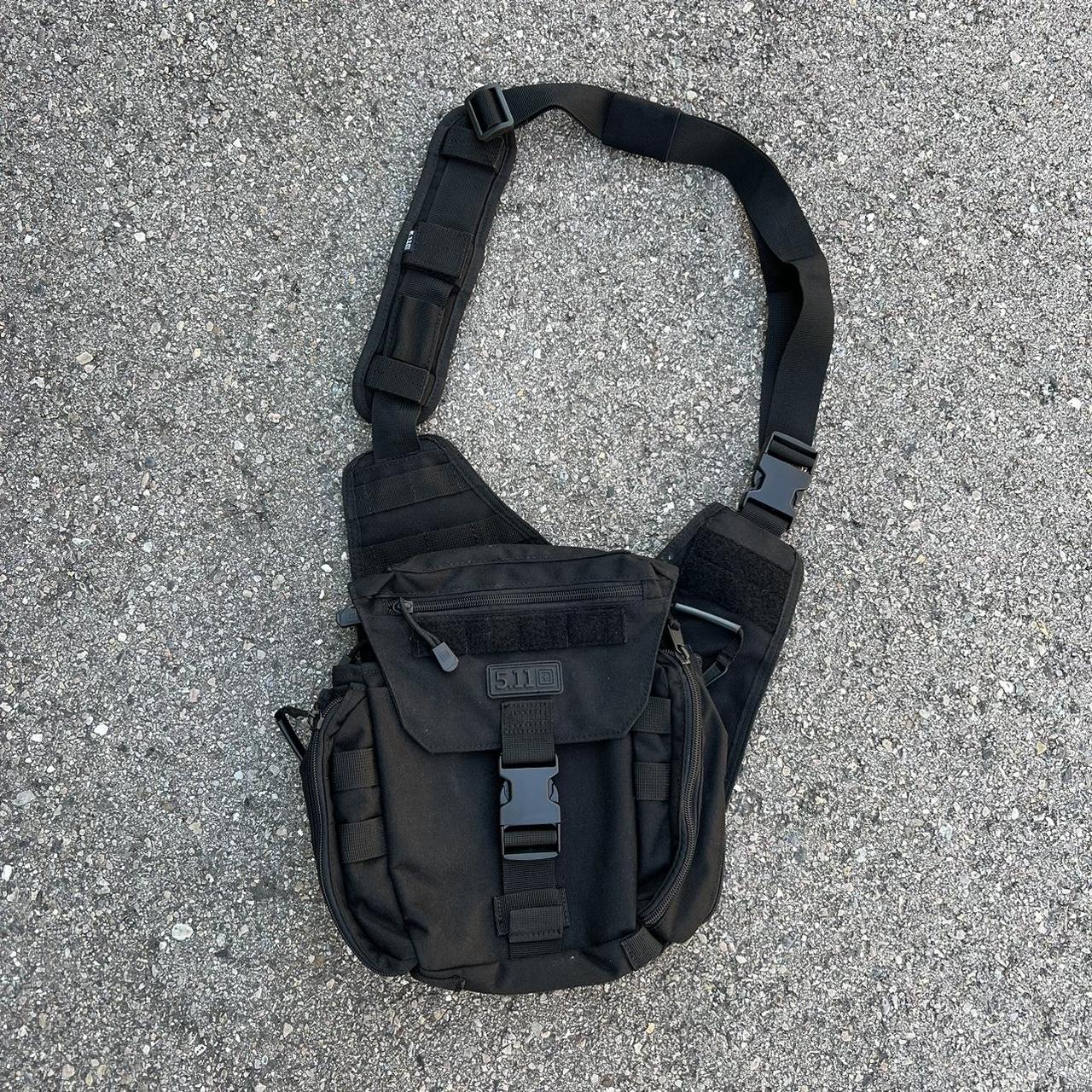 Black crossbody bag / sling bag Crossbody bag /... - Depop