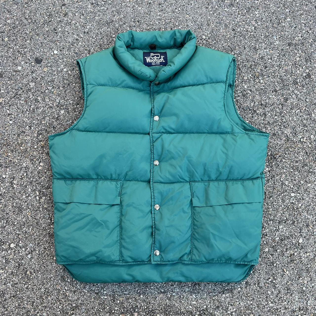 Vintage Woolrich Goose Down Puffer Vest 80s / 90s... - Depop