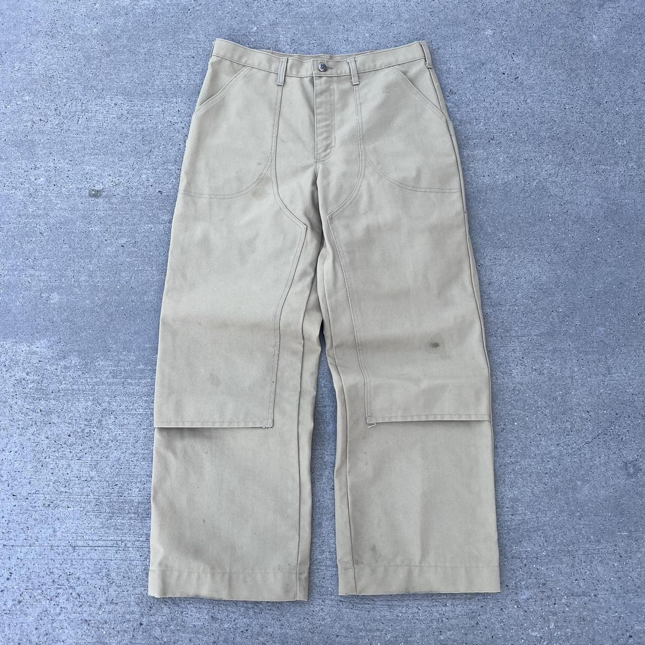 patagonia ダブルニー 70s 1970s【Patagonia】白タグ ダブルニーパンツ - 古着屋HamburgCafe