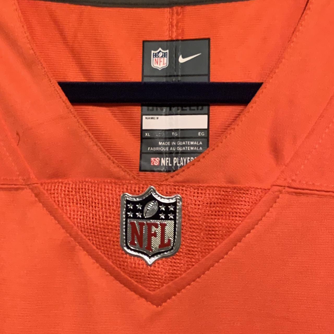 Justin Fields Chicago Bears Nike Orange Jersey