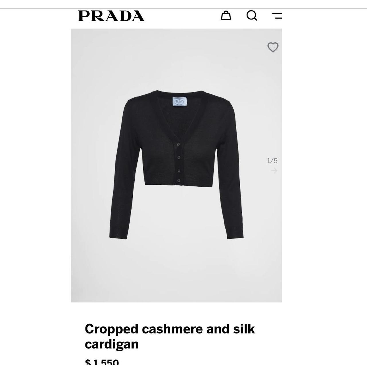 Vintage Prada cardigan store